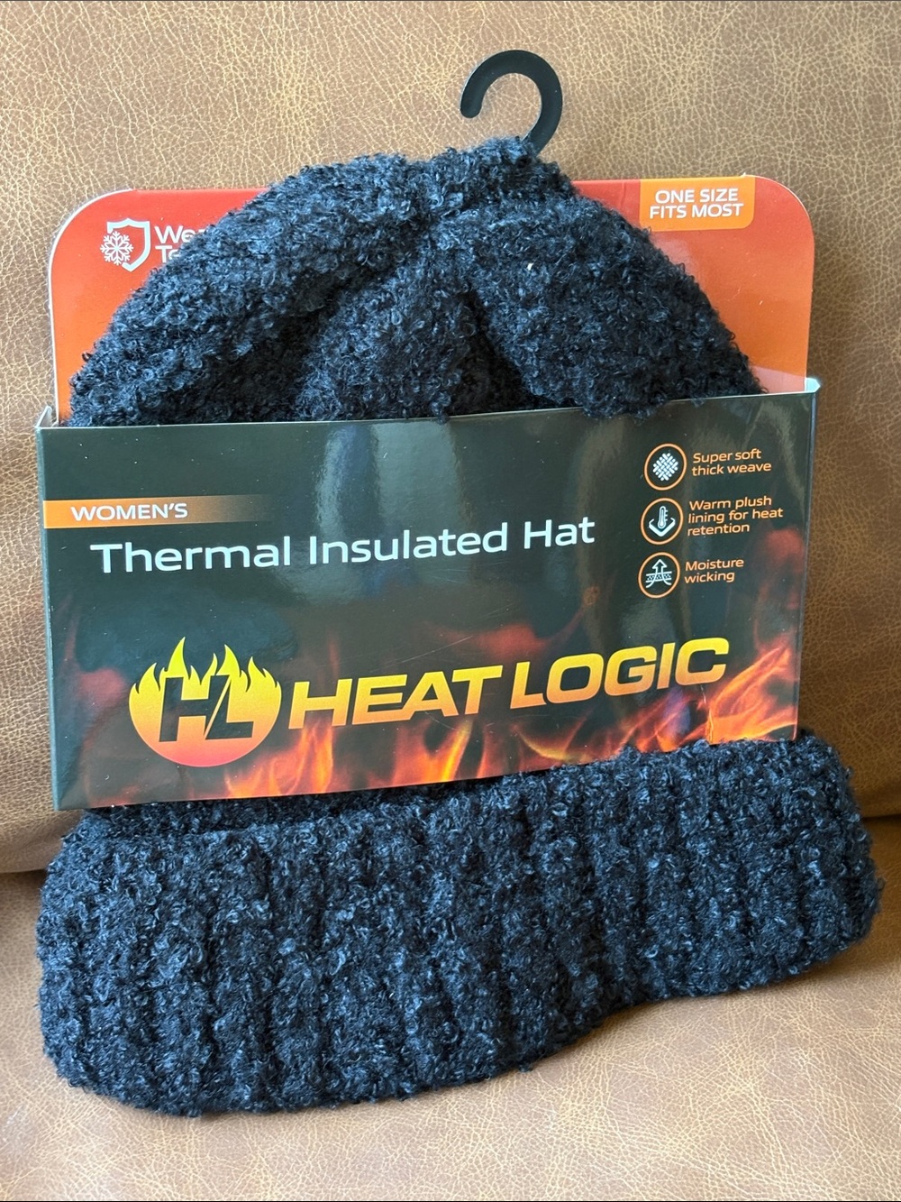 Women's Thermal Insulated Hat - Black
